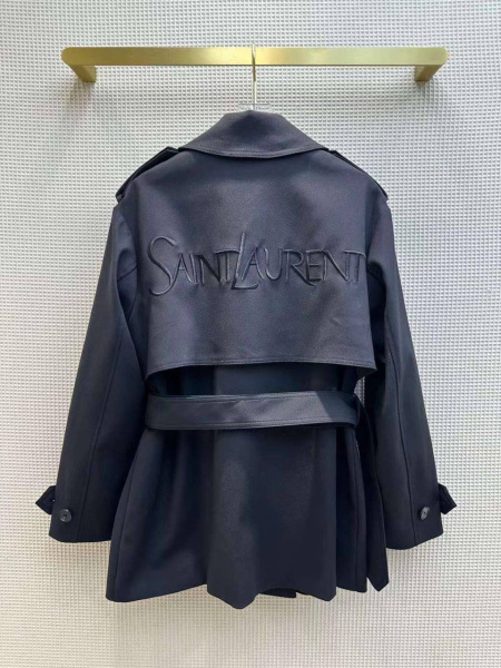 ПЛАЩ SAINT LAURENT 65976 фото анонса