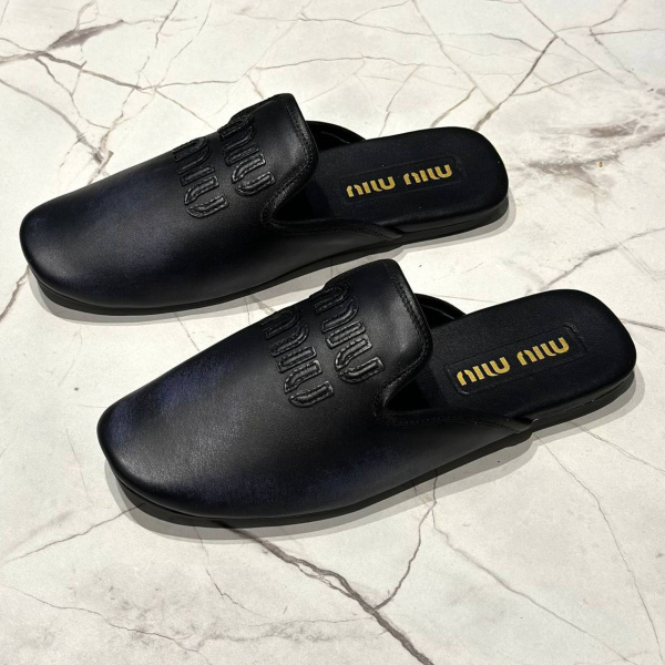 ШЛЕПКИ MIU MIU  68607 фото анонса