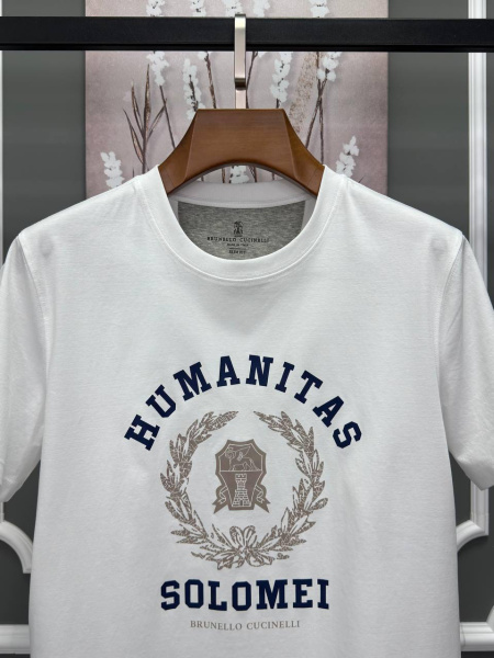 МУЖСКАЯ ФУТБОЛКА BRUNELLO CUCINELLI  68417 фото анонса