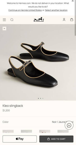 ТУФЛИ HERMES  75817 фото анонса