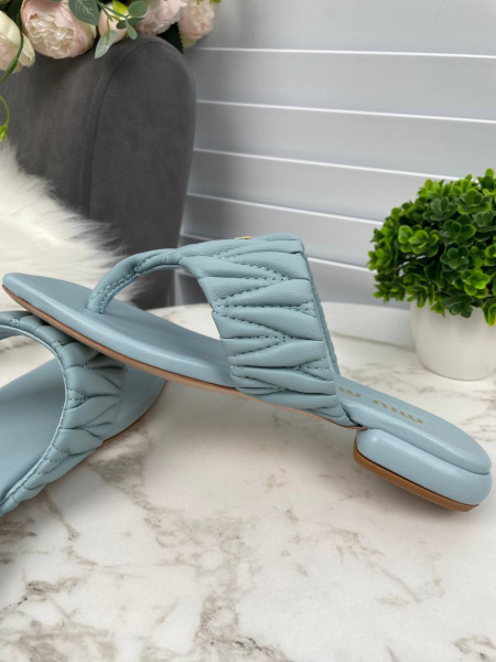 ШЛЕПКИ MIU MIU  67474 фото анонса