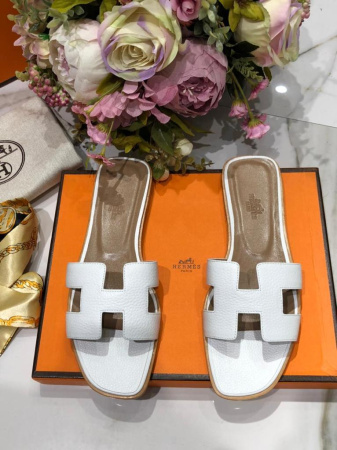 ШЛЕПКИ HERMES 39634 детальное фото товара