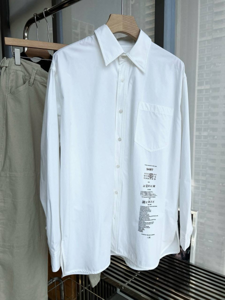 МУЖСКАЯ РУБАШКА MAISON MARGIELA  78336 фото анонса