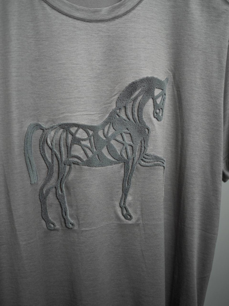 МУЖСКАЯ ФУТБОЛКА HERMES  69312 фото анонса