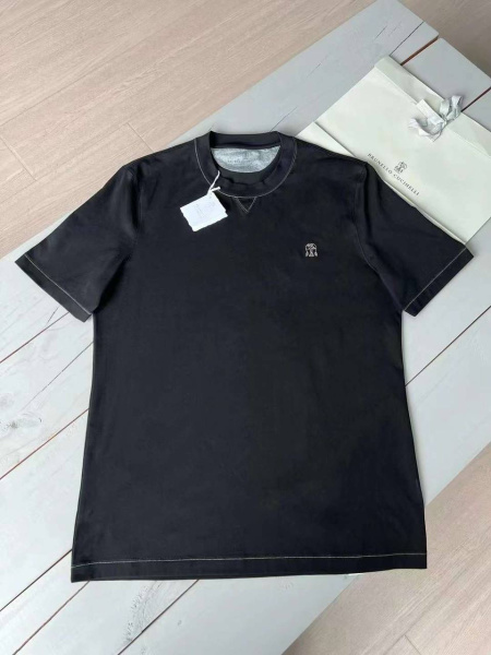 МУЖСКАЯ ФУТБОЛКА BRUNELLO CUCINELLI  69239 фото анонса