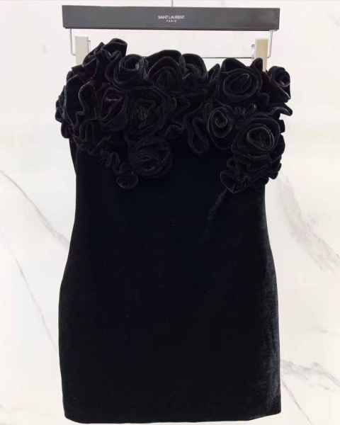 ПЛАТЬЕ SAINT LAURENT  72675 фото анонса