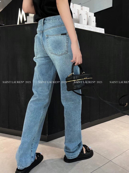 ДЖИНСЫ SAINT LAURENT  61082 фото анонса