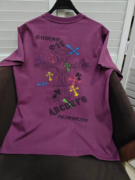 ФУТБОЛКА CHROME HEARTS  74238 фото анонса