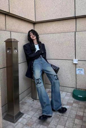 ДЖИНСЫ CHANEL  62144 детальное фото товара