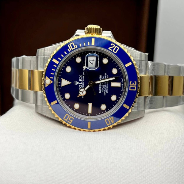 ЧАСЫ ROLEX SUBMARINER BLUE DIAL  69362 фото анонса