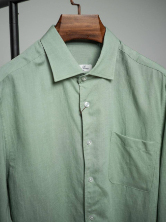 МУЖСКАЯ РУБАШКА LORO PIANA  78113 детальное фото товара