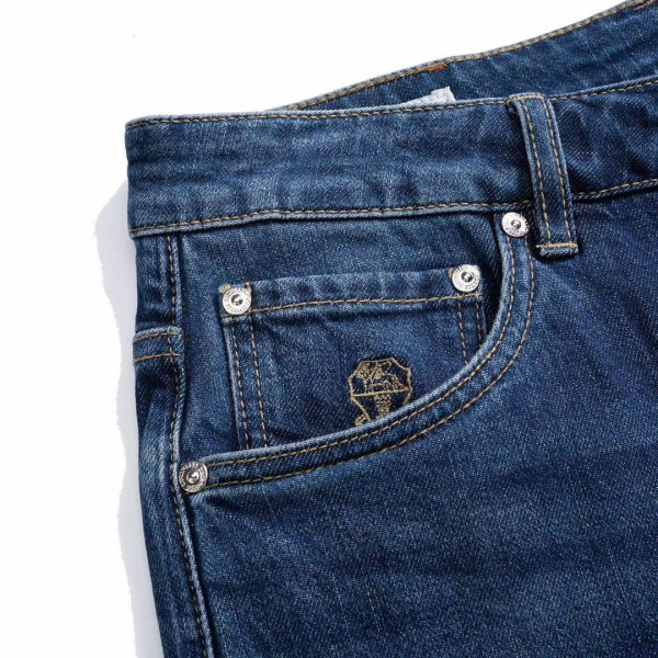 МУЖСКИЕ ДЖИНСЫ BRUNELLO CUCINELLI  64148 фото анонса