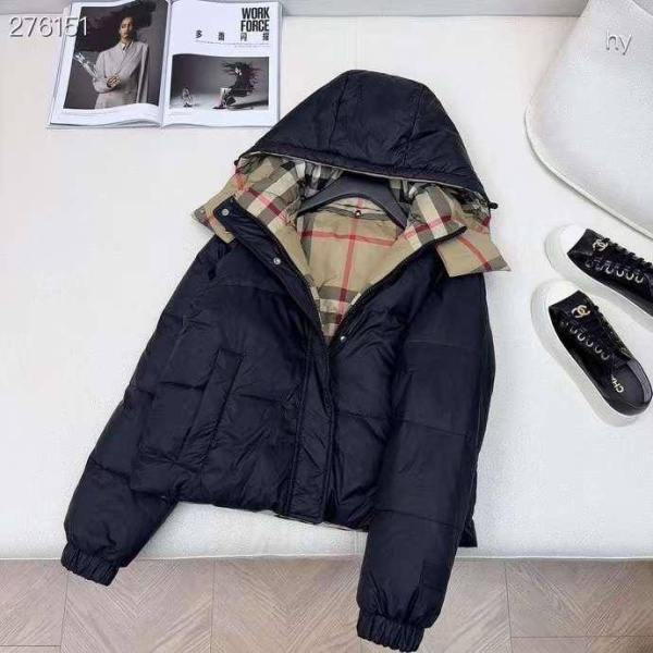 ПУХОВИК ДВУХСТОРОННИЙ BURBERRY  70880 фото анонса