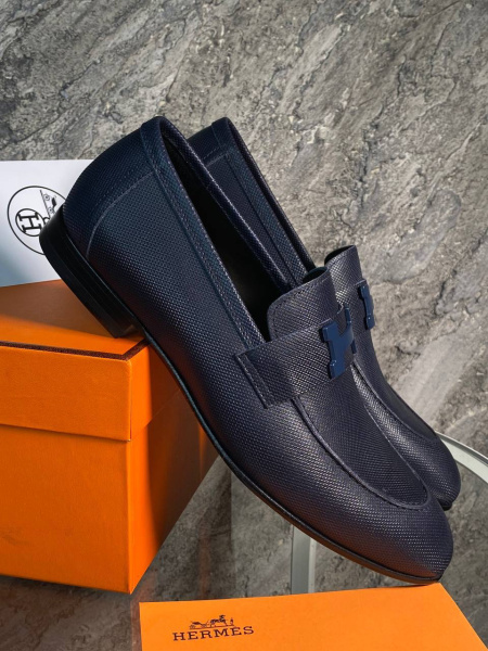 МУЖСКИЕ ЛОФЕРЫ HERMES  73146 фото анонса