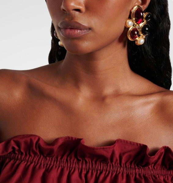 СЕРЬГИ SAINT LAURENT  82245 фото анонса