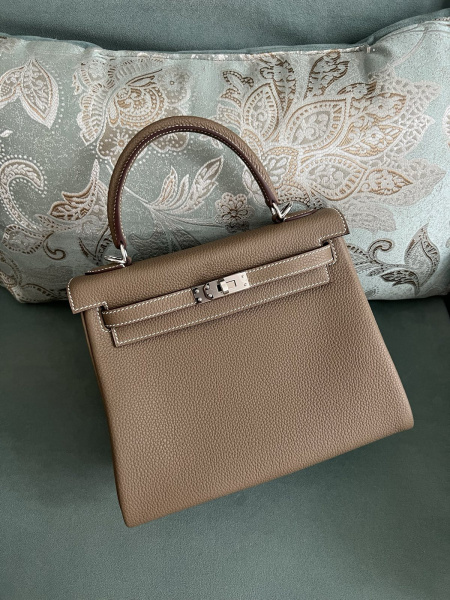 СУМКА HERMES KELLY 25 ручная работа 56072 фото анонса