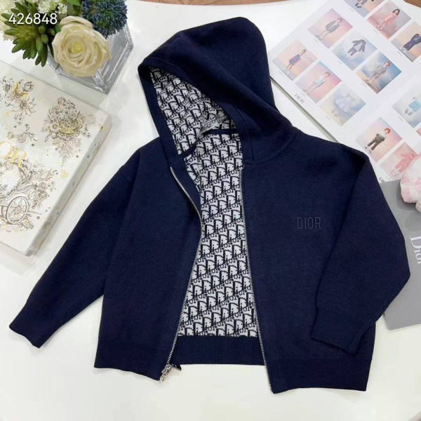 ДЕТСКИЙ КАРДИГАН ДВУХСТОРОННИЙ CHRISTIAN DIOR  73741 фото анонса