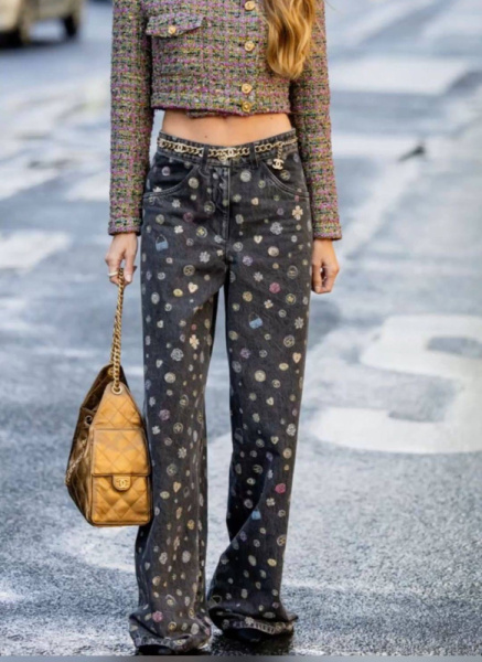 ДЖИНСЫ CHANEL 