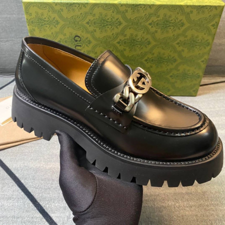 ЛОФЕРЫ GUCCI  61436 детальное фото товара