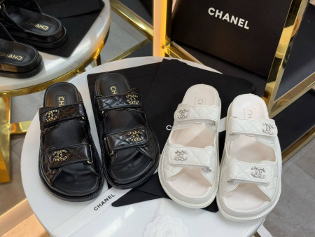 ШЛЕПКИ CHANEL  76015 детальное фото товара