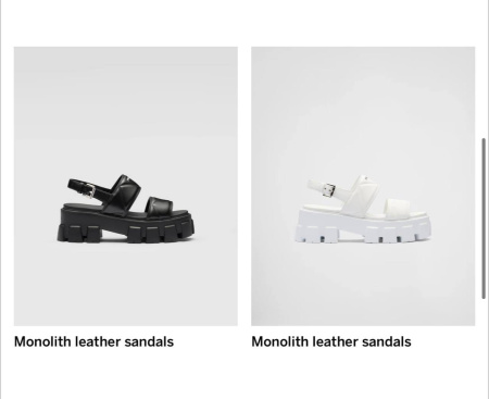 САНДАЛИИ PRADA  59627 детальное фото товара