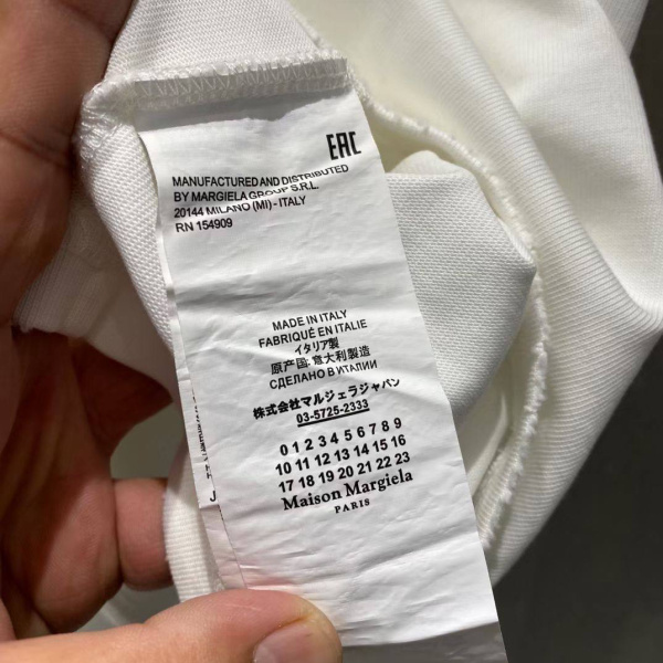 МУЖСКАЯ ФУТБОЛКА MAISON MARGIELA  74556 фото анонса