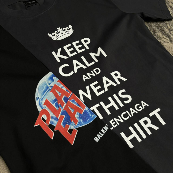 МУЖСКАЯ ФУТБОЛКА BALENCIAGA  74124 фото анонса