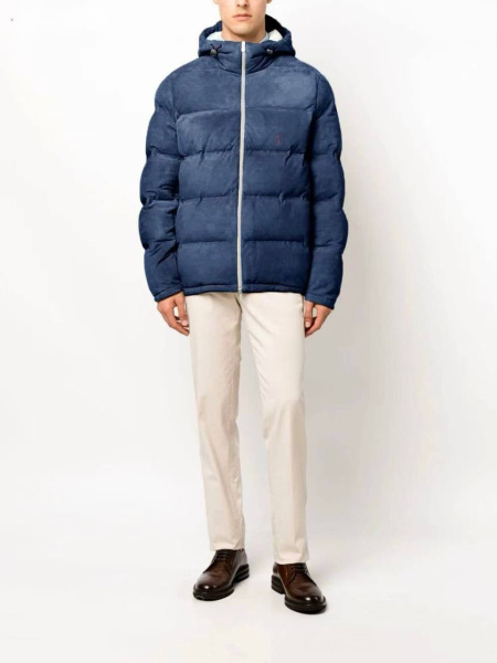 МУЖСКОЙ ПУХОВИК BRUNELLO CUCINELLI  81843 фото анонса