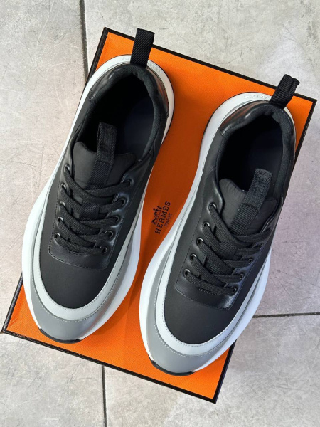 МУЖСКИЕ КРОССОВКИ HERMES  73380 фото анонса