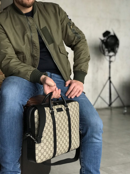 МУЖСКОЙ ПОРТФЕЛЬ GUCCI 42910 фото анонса