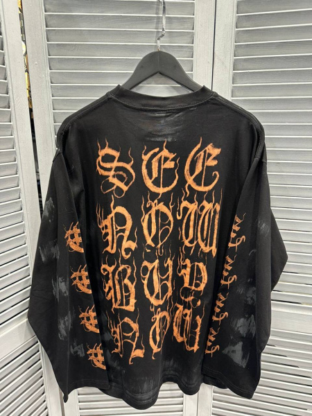 МУЖСКОЙ ЛОНГСЛИВ BALENCIAGA  63435 фото анонса