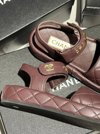 БОСОНОЖКИ CHANEL  67085 детальное фото товара