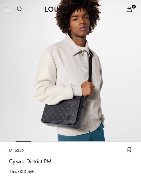 МУЖСКАЯ СУМКА МЕССЕНДЖЕР LOUIS VUITTON  63125 фото анонса
