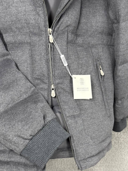 МУЖСКОЙ ПУХОВИК BRUNELLO CUCINELLI  81847 фото анонса