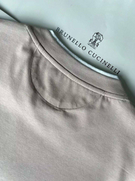 МУЖСКАЯ ФУТБОЛКА BRUNELLO CUCINELLI  69209 фото анонса