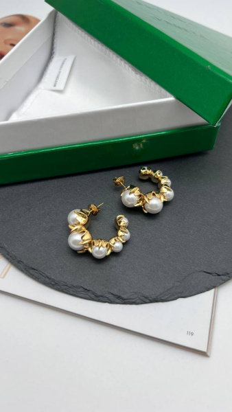 СЕРЬГИ BOTTEGA VENETA 74281 фото анонса