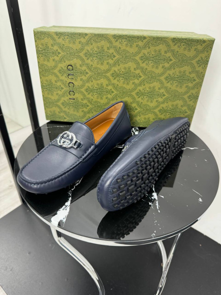 МУЖСКИЕ МОКАСИНЫ GUCCI  78692 фото анонса