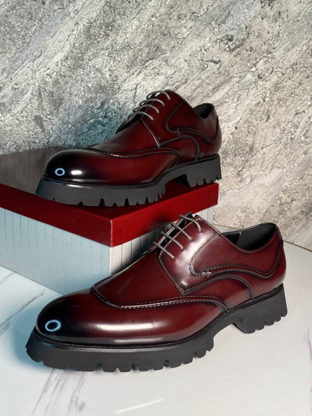 МУЖСКИЕ ТУФЛИ BALMAIN  72763 фото анонса