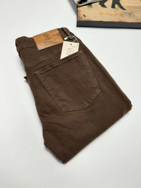 МУЖСКИЕ ДЖИНСЫ BRUNELLO CUCINELLI  72594 фото анонса