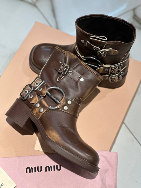 БОТИЛЬОНЫ MIU MIU  62154 фото анонса