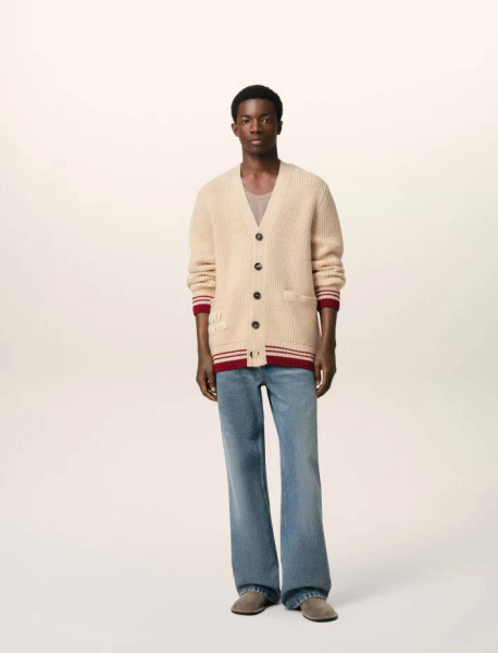 МУЖСКОЙ КАРДИГАН AMI 73842 фото анонса