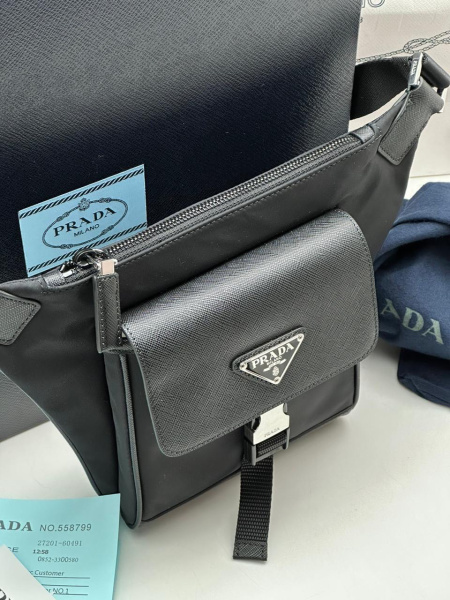 МУЖСКАЯ СУМКА СЛИНГ PRADA  61014 фото анонса