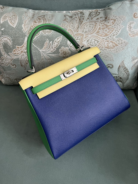 СУМКА HERMES KELLY 25 ручная работа 56078 фото анонса