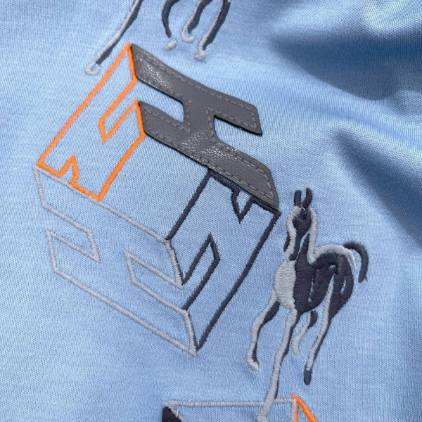 МУЖСКАЯ ФУТБОЛКА HERMES  75312 фото анонса