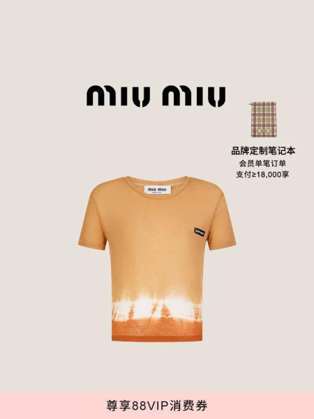 ФУТБОЛКА MIU MIU  68821 фото анонса