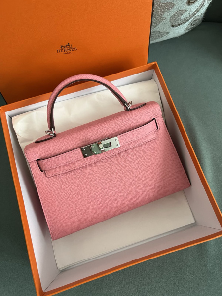 СУМКА HERMES KELLY MINI 20 Ручная работа 08730 фото анонса