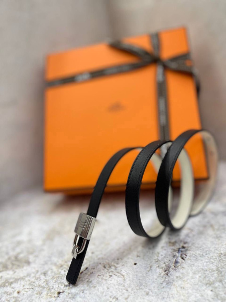 ЖЕНСКИЙ РЕМЕНЬ ДВУХСТОРОННИЙ HERMES  60490 фото анонса