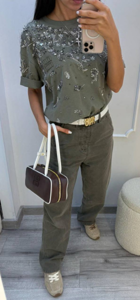 ДЖИНСЫ MIU MIU  76401 фото анонса