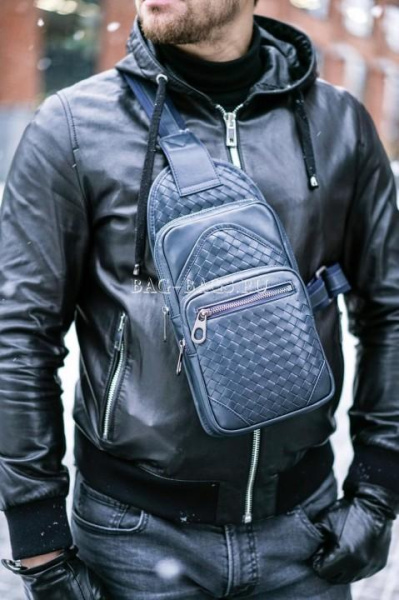 МУЖСКАЯ СУМКА СЛИНГ BOTTEGA VENETA  06400 фото анонса