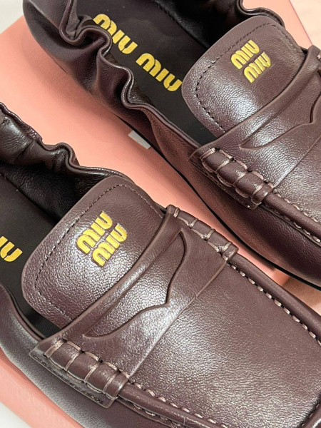 ЛОФЕРЫ MIU MIU  75180 фото анонса